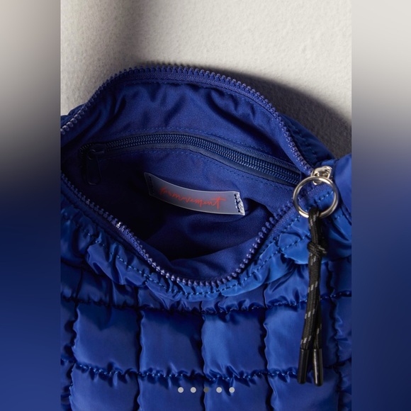 FP Movement - Blue Quilted Carryall Sling Bag - Picture 6 of 10
